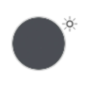 Barstóll, Dökkgrár - Svartir fætur