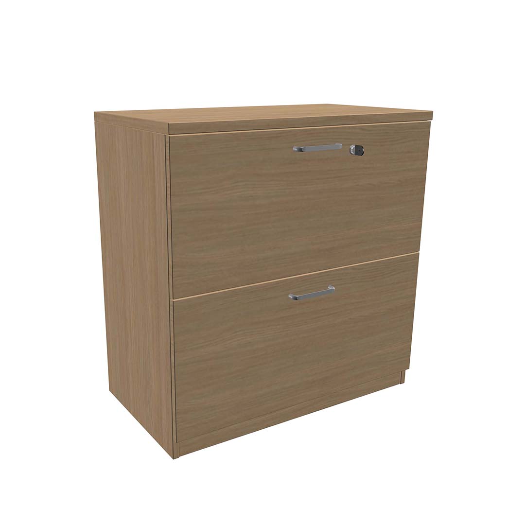 ES Skjalaskápur 2 skúffur